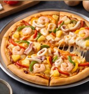 Pizza Hải Sản Nhiệt Đới (M)
