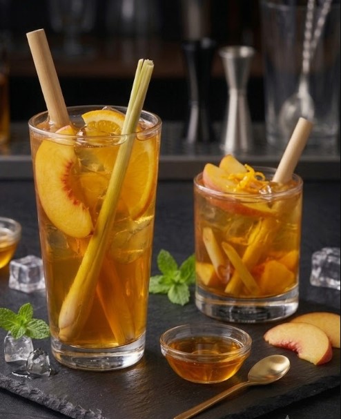 Trà Đào Cam Sả